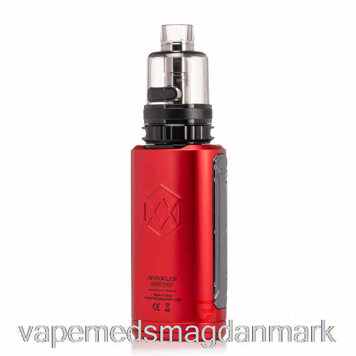 Vape Juice Freemax Maxus Max Pro 168w Startsæt Rød